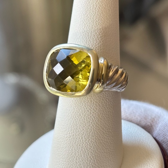 Noblesse David Yurman Citrine Necklace David Yurman 18k Yellow